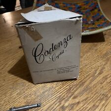Cadenza crystal vintage for sale  TAUNTON