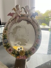 Dresden porcelain cherub for sale  EAST GRINSTEAD