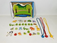 Fädel spiel zoo gebraucht kaufen  Reichenbach/O.L.