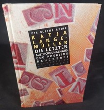 Letzten neubuch aufzeichnungen gebraucht kaufen  Lübeck