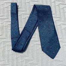 Gravata de seda com estampa de pires azul Valentino comprar usado  Enviando para Brazil