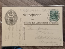 Luftpost postkarte lufschiffar gebraucht kaufen  Nauen