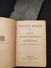 Salterio romano salmi usato  Albano Laziale