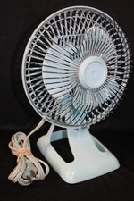 Ventilador de cabeceira vintage Interpur 2 velocidades com inclinação - SUPER LIMPO! Excelente estado usado! Azul bebê comprar usado  Enviando para Brazil