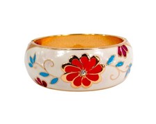Flower bangle bracelet for sale  Pawtucket