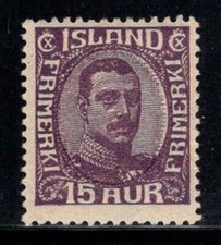 Islanda 1920 michel usato  Bitonto