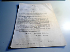 Altes gesetzblatt 1857 gebraucht kaufen  Nünchritz