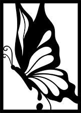 Butterfly wildlife vinyl for sale  Gresham