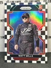 2022 Panini Prizm Racing NASCAR #23 Bandeira quadriculada Matt Mills 30/50 SSP RC comprar usado  Enviando para Brazil