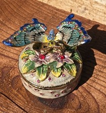 Jeweled butterfly trinket for sale  Concrete