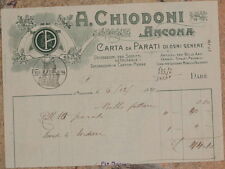 Fattura chiodoni ancona usato  Foligno