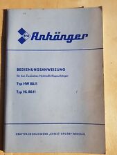 Ifa bedienungsanweisung zweise gebraucht kaufen  Eisleben