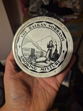 Tobacco tin balkan for sale  STOKE-ON-TRENT