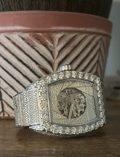 Relógio automático 40MM Perennial Era® - ouro totalmente gelado comprar usado  Enviando para Brazil