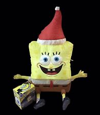 Pantalones cuadrados inflables Nickelodeon Bob Esponja sombrero Santa gema de Navidad 2013, usado segunda mano  Embacar hacia Argentina