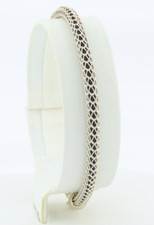 Pulseira de prata esterlina tecido malha serpentina cobra 7 polegadas comprar usado  Enviando para Brazil