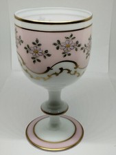 Verre calice opaline d'occasion  Saint-Nicolas-de-la-Grave
