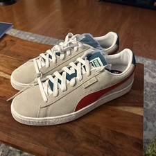 Tênis Puma Camurça Branco Poppy Vermelho Tamanho 11 Masculino Novo Sem Caixa comprar usado  Enviando para Brazil