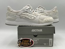 Tênis ASICS Gel-Lyte III Branco Tamanho 11 Autêntico Usado Masculino Treinador Runner Baixo comprar usado  Enviando para Brazil