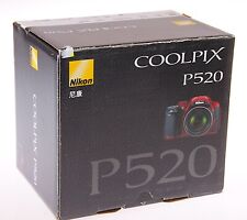 Câmera Nikon Coolpix P520 VERMELHA Nova em Folha NOS Na Caixa - ESTADO PERFEITO - RARA 18mp CMOS comprar usado  Enviando para Brazil