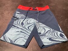 Bañador Volcom Board Shorts Para Hombre Talla 30 Cintura Azul Rayas Surf segunda mano  Embacar hacia Argentina