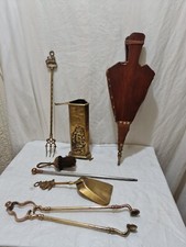 Vintage brass log for sale  STOKE-ON-TRENT