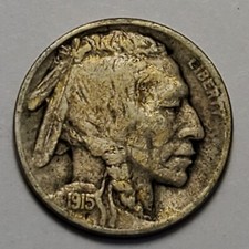 Fine++ melhor baixo vintage 1915 S Buffalo Head níquel comprar usado  Enviando para Brazil