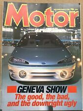 Motor magazine march for sale  COLCHESTER