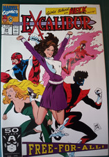Marvel comics excalibur for sale  SHEFFIELD