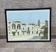 Serigrafia aldo riso usato  Padula