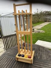 Croquet set...intermediate jun for sale  BOREHAMWOOD