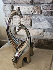 Silver ceramic modern for sale  Tomah