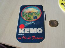 Autocollant publicite kemo d'occasion  Gréoux-les-Bains