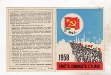 Tessera politica pci usato  Lendinara