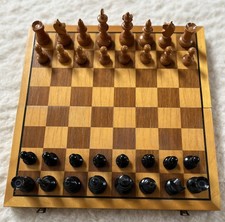 Schachspiel schach holz gebraucht kaufen  Ganderkesee