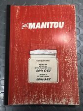 Manitou parts catalogue for sale  LANCING