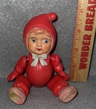 Romper vermelho vintage ocupado Japão boneca bebê articulada celulóide BOM comprar usado Romper vermelho vintage ocupado Japão boneca bebê articulada celulóide BOM comprar usado  Enviando para Brazil