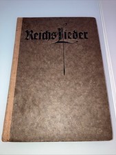 Reichslieder buch alt gebraucht kaufen  Veitsbronn