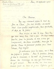 Lettre autographe charles d'occasion  Billère