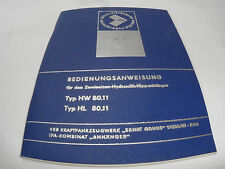 Ddr bedienungsanweisung zweise gebraucht kaufen  Pirna, Dohma, Struppen