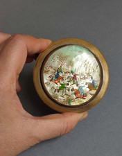 Boite maquillage laiton d'occasion Boite maquillage laiton d'occasion  Paris IX