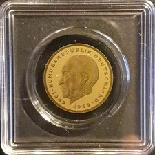 Goldmünze konrad adenauer gebraucht kaufen  Flöha