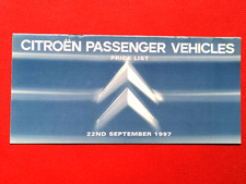 1997 citroen price for sale  BANGOR