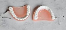 Denture earrings funny for sale  BEDFORD