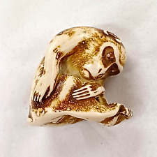 Netsuke sitting monkey for sale  GRAVESEND