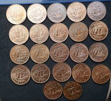 Elizabeth half pennies for sale  PONTEFRACT