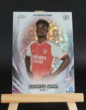 Topps Chrome 2023-2024 Ultimate Stage Bukayo Saka Arsenal, usado comprar usado  Enviando para Brazil