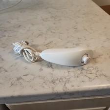 Controle oficial Nintendo Wii branco Nunchuck OEM usado testado comprar usado  Enviando para Brazil