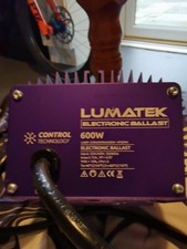 Lumatek 600w dimmable for sale  MORECAMBE