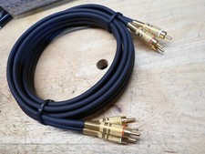 Cabos 6 pés.  Cabo coaxial de áudio e vídeo duplo OURO duplo RCA macho ~testado~excelente, usado comprar usado  Enviando para Brazil